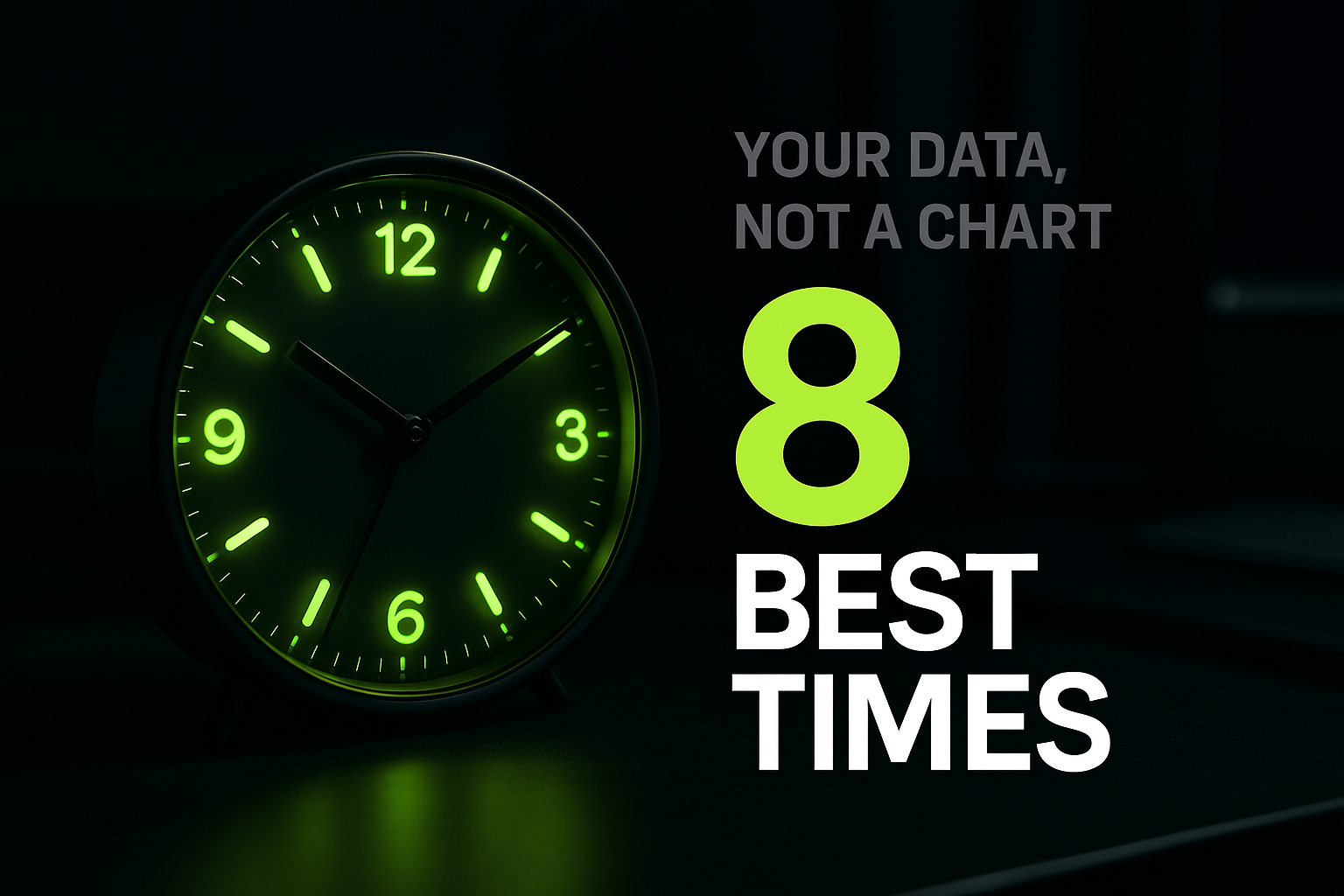 The Best Time to Post on X Isn't 9am. It's Your 9am.